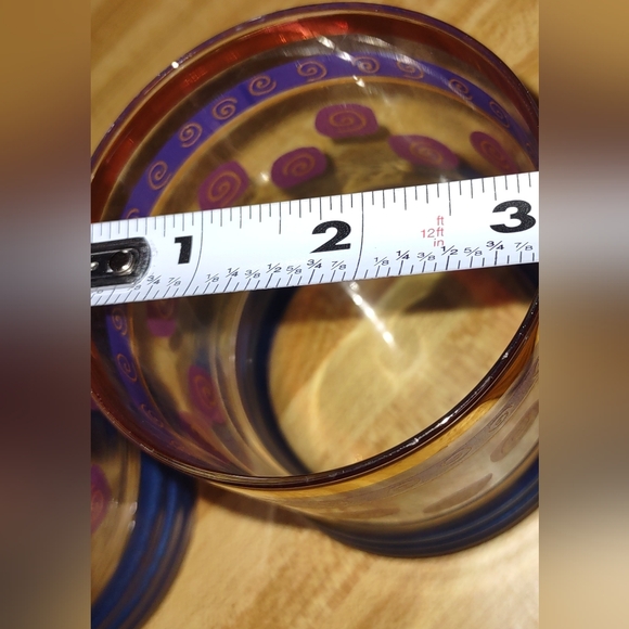 Set Of 4 Sakura Sango Vintage Cocktail Glasses Very MCM In Terrific Condition - Picture 4 of 4